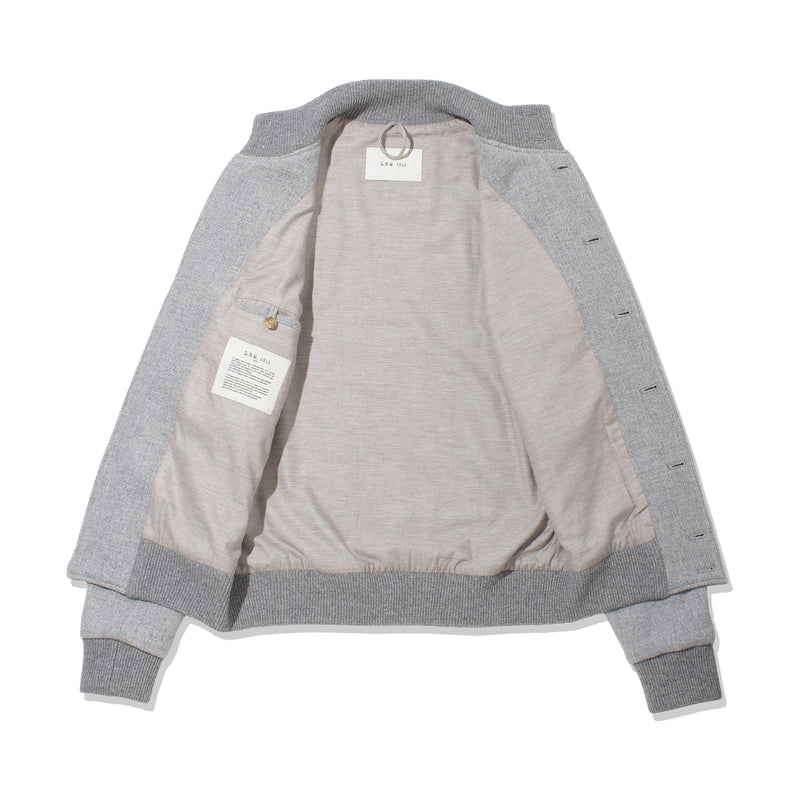 バルスタータイプブルゾン ライトグレー