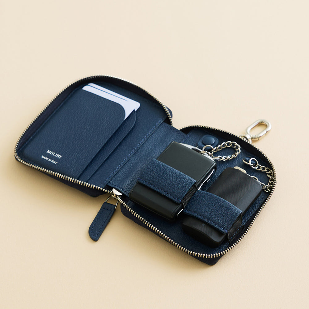 Key Case W Wキーケース 110 ネイビー – MINIMAL WARDROBE