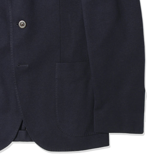 コットンダブルジャージー3Bシングルジャケット