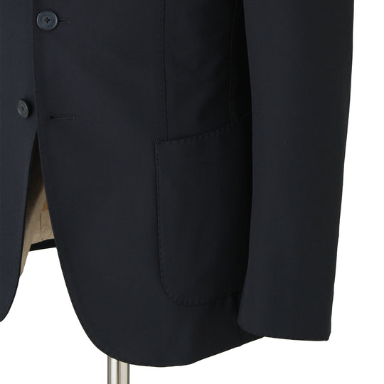 ナイロンストレッチ トラベラースーツ ネイビー