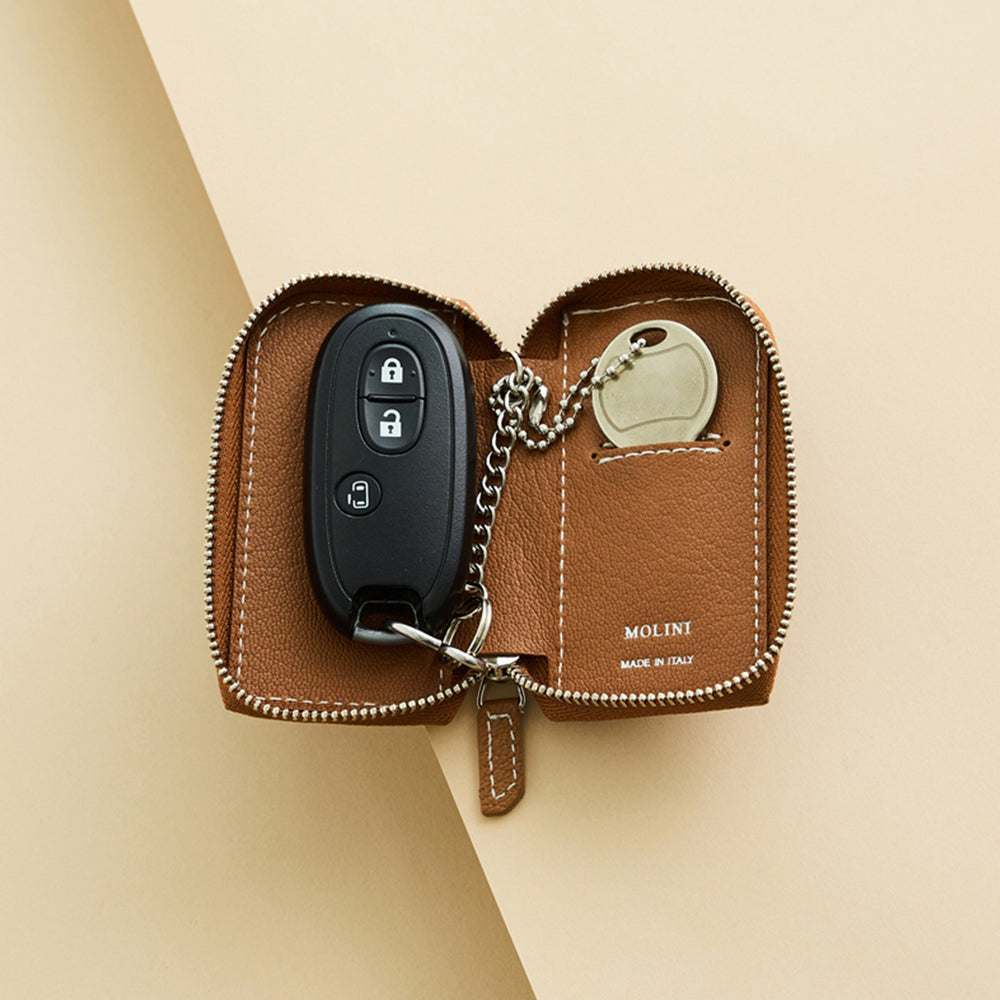 Key Case キーケース 111 キャメル – MINIMAL WARDROBE