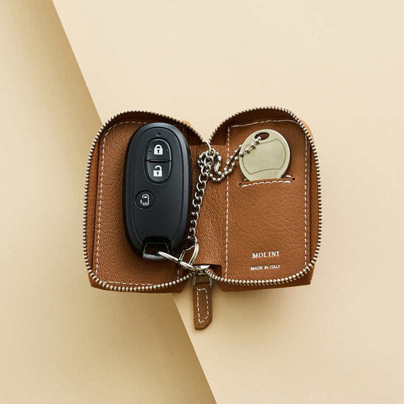 Key Case キーケース 111 キャメル – MINIMAL WARDROBE