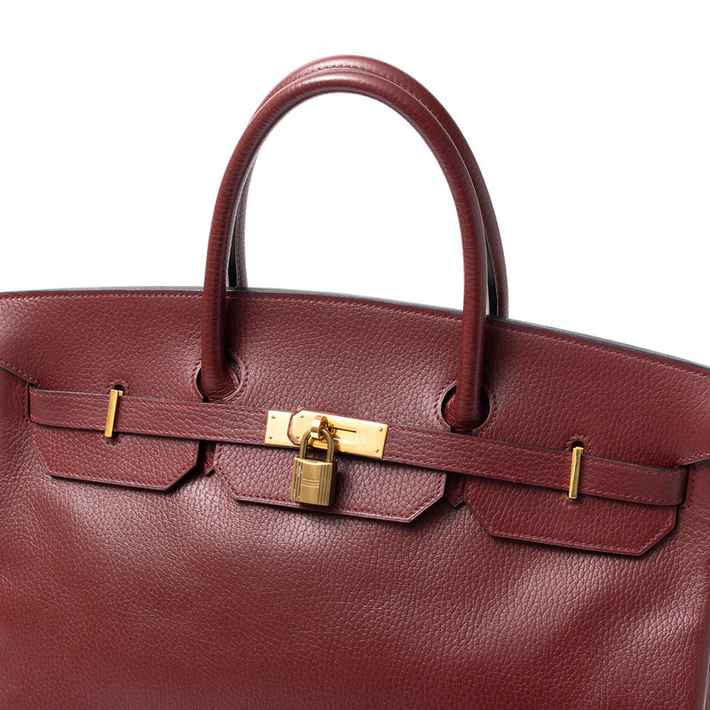 【銀行振込専用商品】Hermes バーキン アルデンヌ ボルドー
