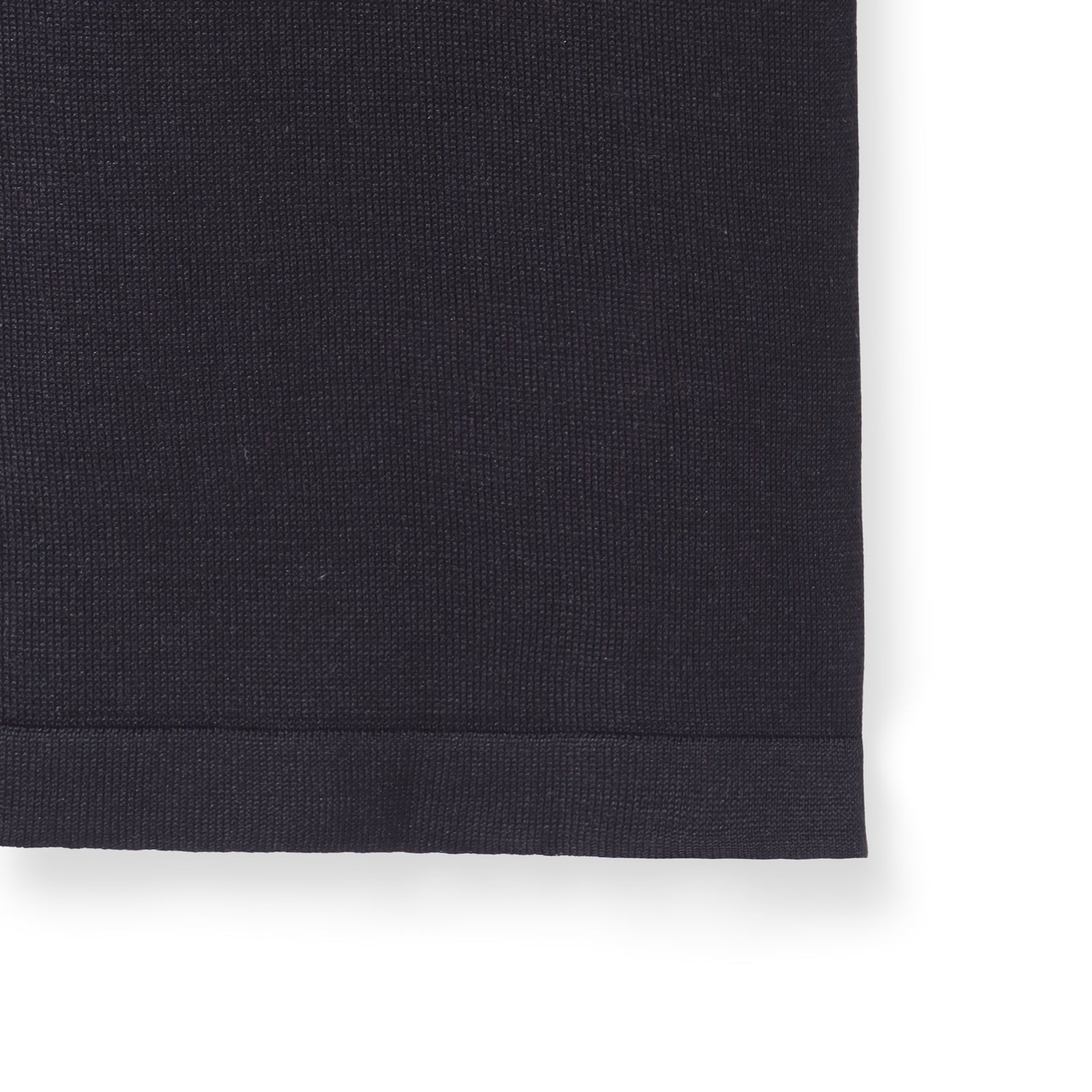 14ゲージウォッシャブルシルク ニットTシャツ ブラック – MINIMAL WARDROBE