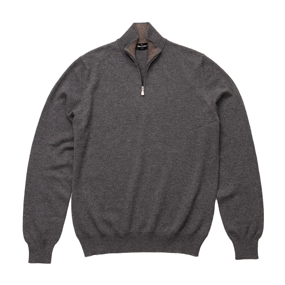 美品　G/FORE　ハーフジップ　カットソー　グレー 美品 G/FORE ハーフジップ カットソー グレー 刺繍ハーフジップ