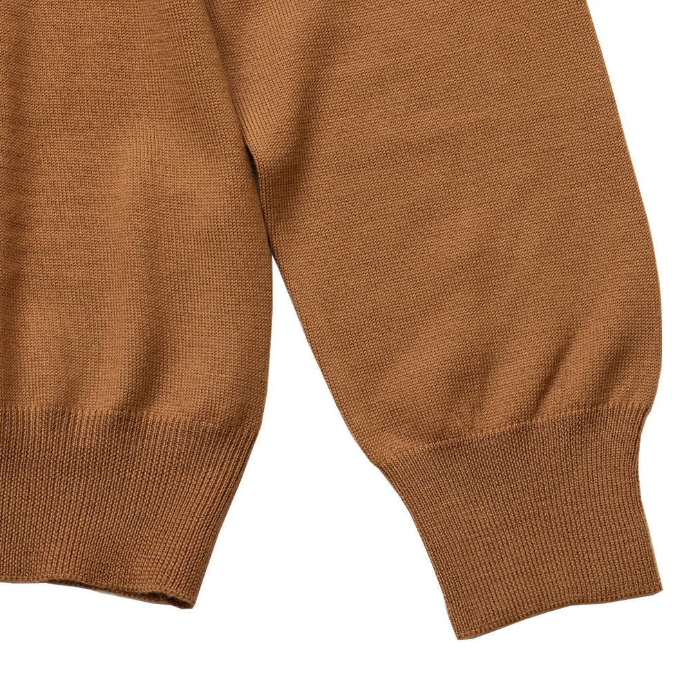 12G メリノウール クルーネック キャメル – MINIMAL WARDROBE