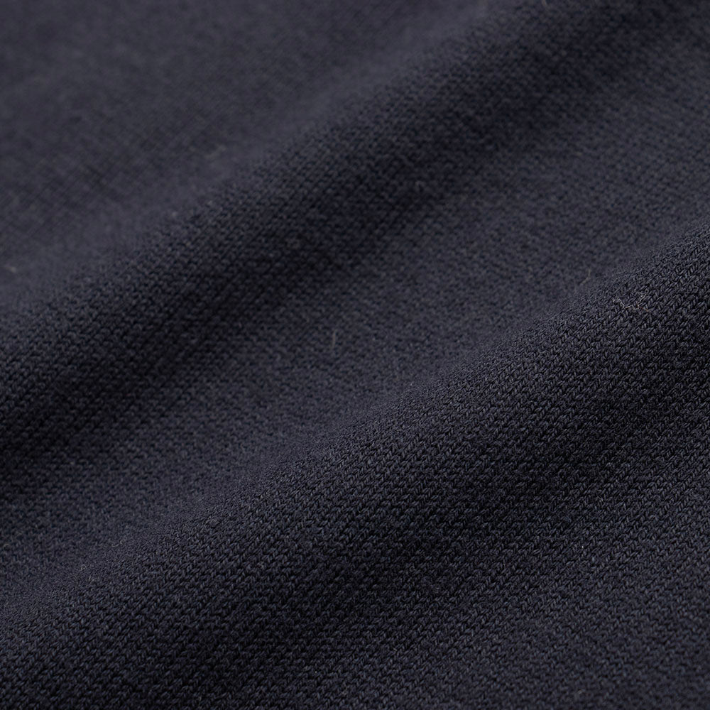 12G ソフトコットン 襟付きカーディガン L/SLV ネイビー – MINIMAL