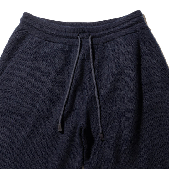 【MMW限定】カシミヤ　ジャカードセットアップ ネイビー