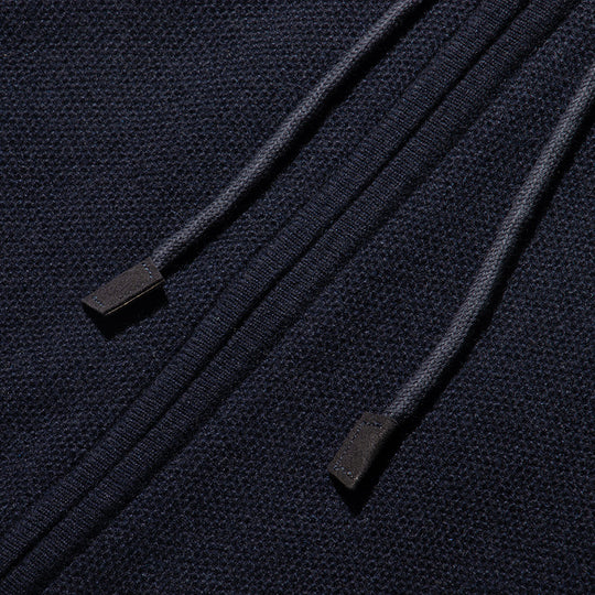 【MMW限定】カシミヤ　ジャカードセットアップ ネイビー