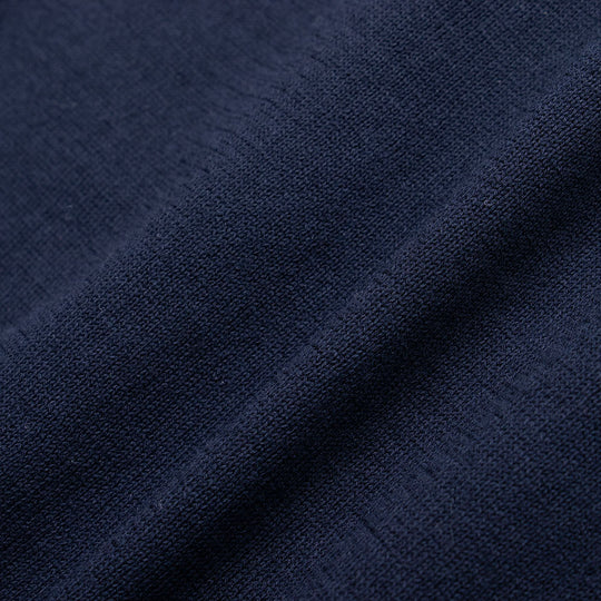 12G オーガニックコットン ナイロンブルゾン L/SLV ネイビー