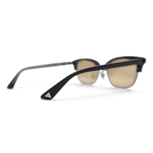 FIXER × Mr.CASANOVA / RAVEN サングラス MATTE BLACK x GUN METAL BLACK / LIGHT BROWN LENS