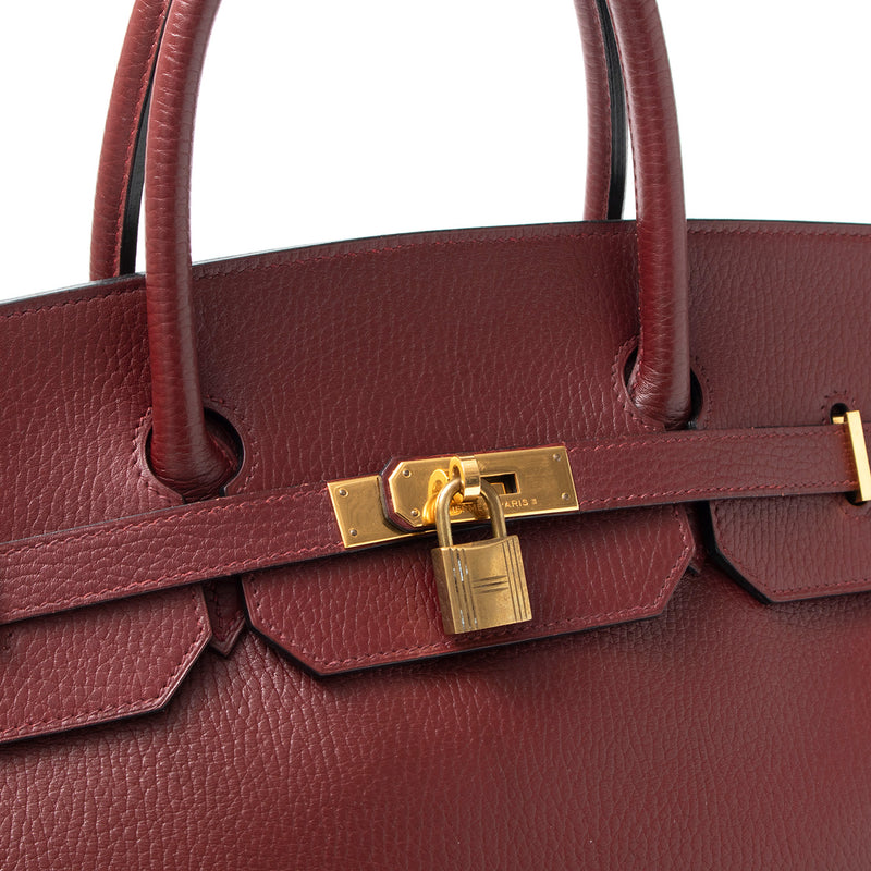 【銀行振込専用商品】Hermes バーキン アルデンヌ ボルドー
