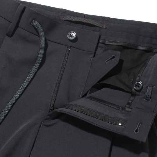 干場完全別注 マットツイスト イージートラウザーⅡ グレー