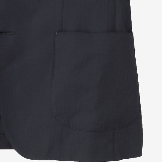 K-3B EXECUTIVE 009_AR エアリー テーラードシングルジャケット ミッドナイトネイビー