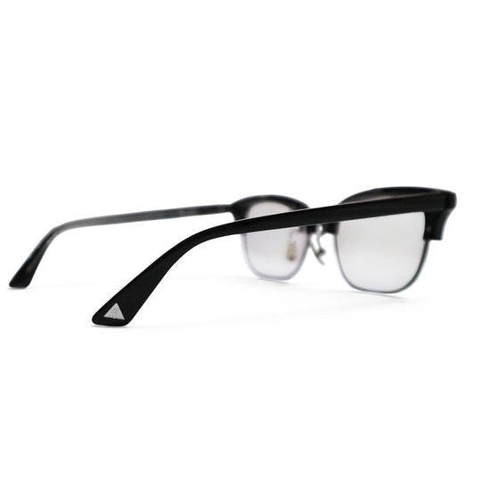 FIXER × Mr.CASANOVA / RAVEN サングラス BLACK x GUN METAL BLACK / LIGHT GRAY LENS