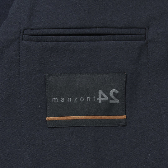 ジャージーセットアップ ジャケット ネイビー