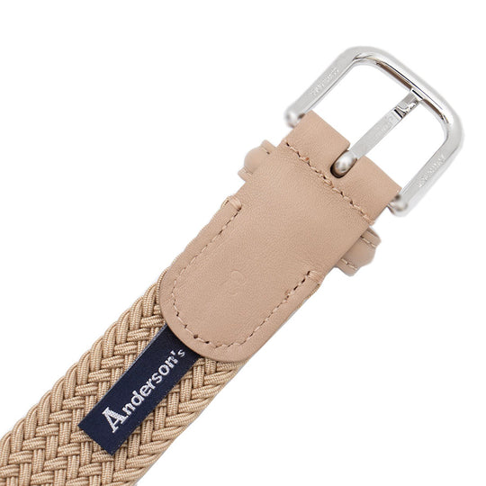 【干場自腹買い】ゴムメッシュベルト ベージュ