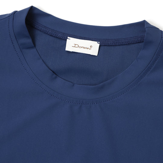 ドライタッチ Tシャツ ブルー