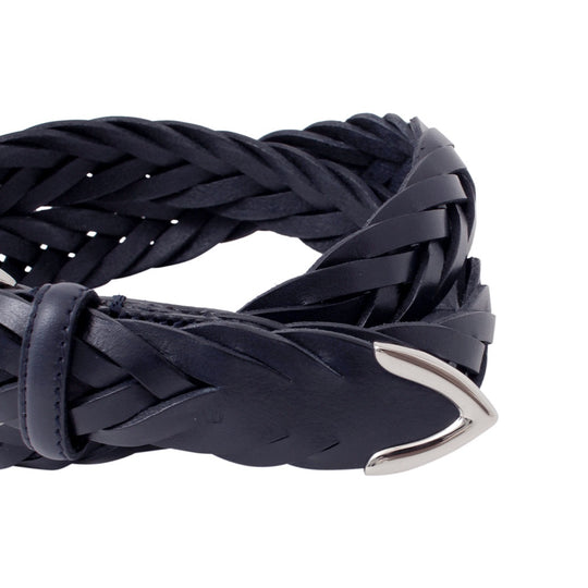 【干場別注】メッシュベルト ネイビー