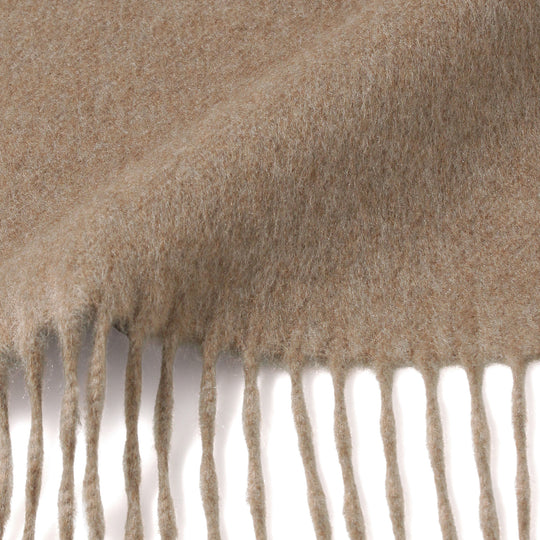 【干場別注カラー】100%シルクストール キャメル TESSITURA DI NOVARA製(Ermenegildo Zegnaグループ)