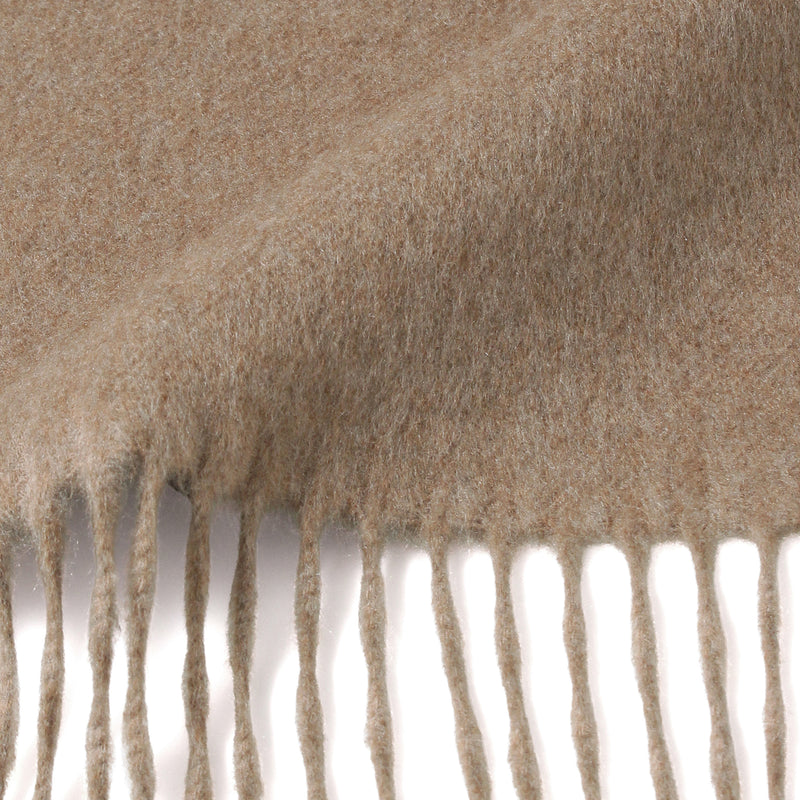 【干場別注カラー】100%シルクストール キャメル TESSITURA DI NOVARA製(Ermenegildo Zegnaグループ)