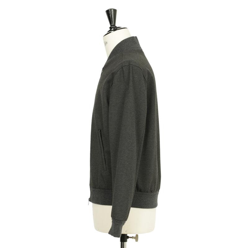 【干場義雅×菅原靴店 コラボ別注モデル】 giabsarchivio ジャブスアルキヴィオ BARDI-A5457 ボンバージャケット グレー