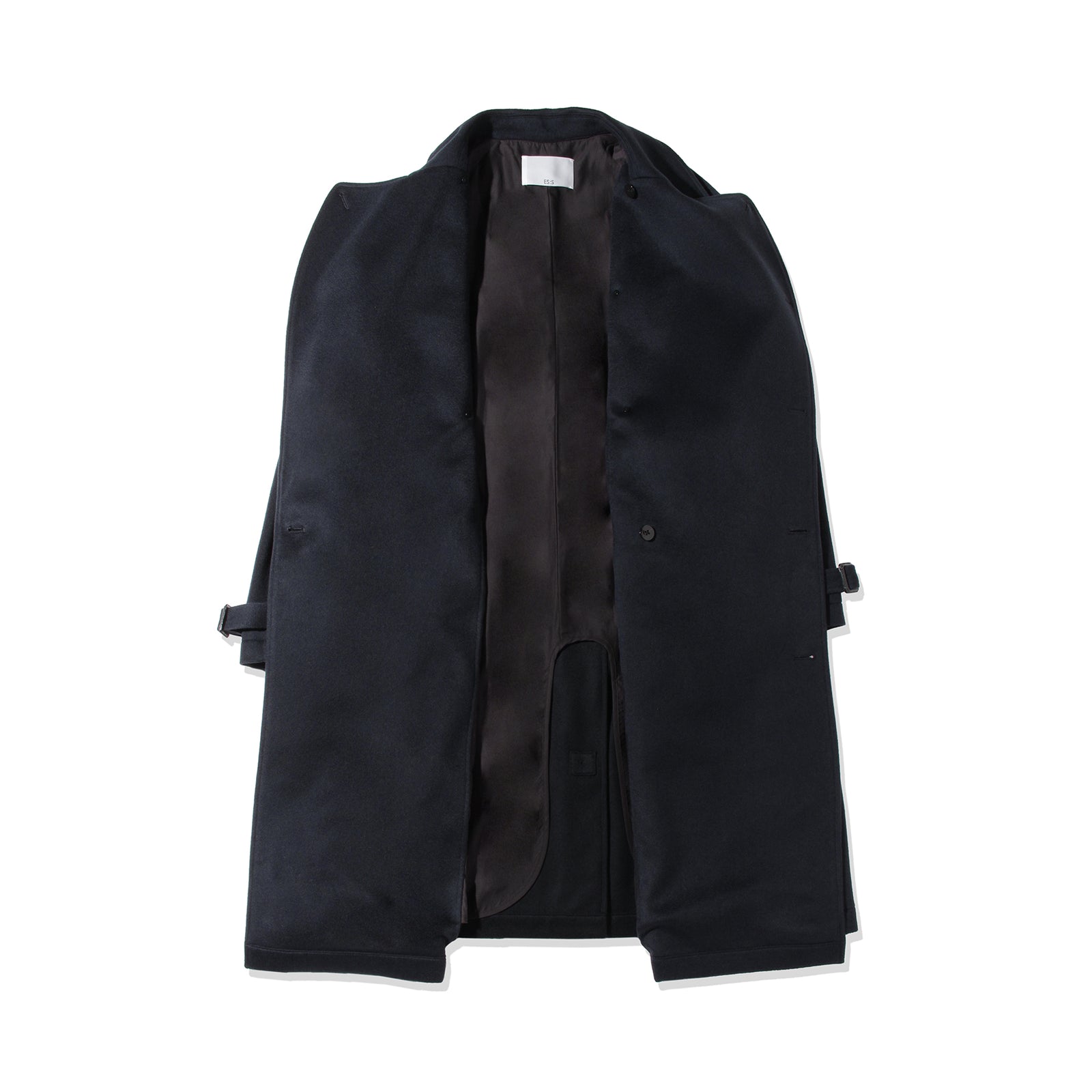 極美品♦︎ MHL WASHED WAXED COTTON トレンチコートネイビー 極美品♦︎ MHL WASHED WAXED COTTON トレンチコートネイビー