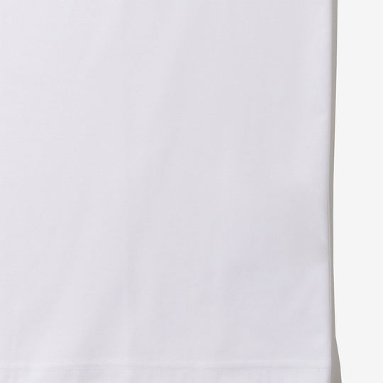 037_WW シルケットクルーネック ベーシックTシャツ ホワイト