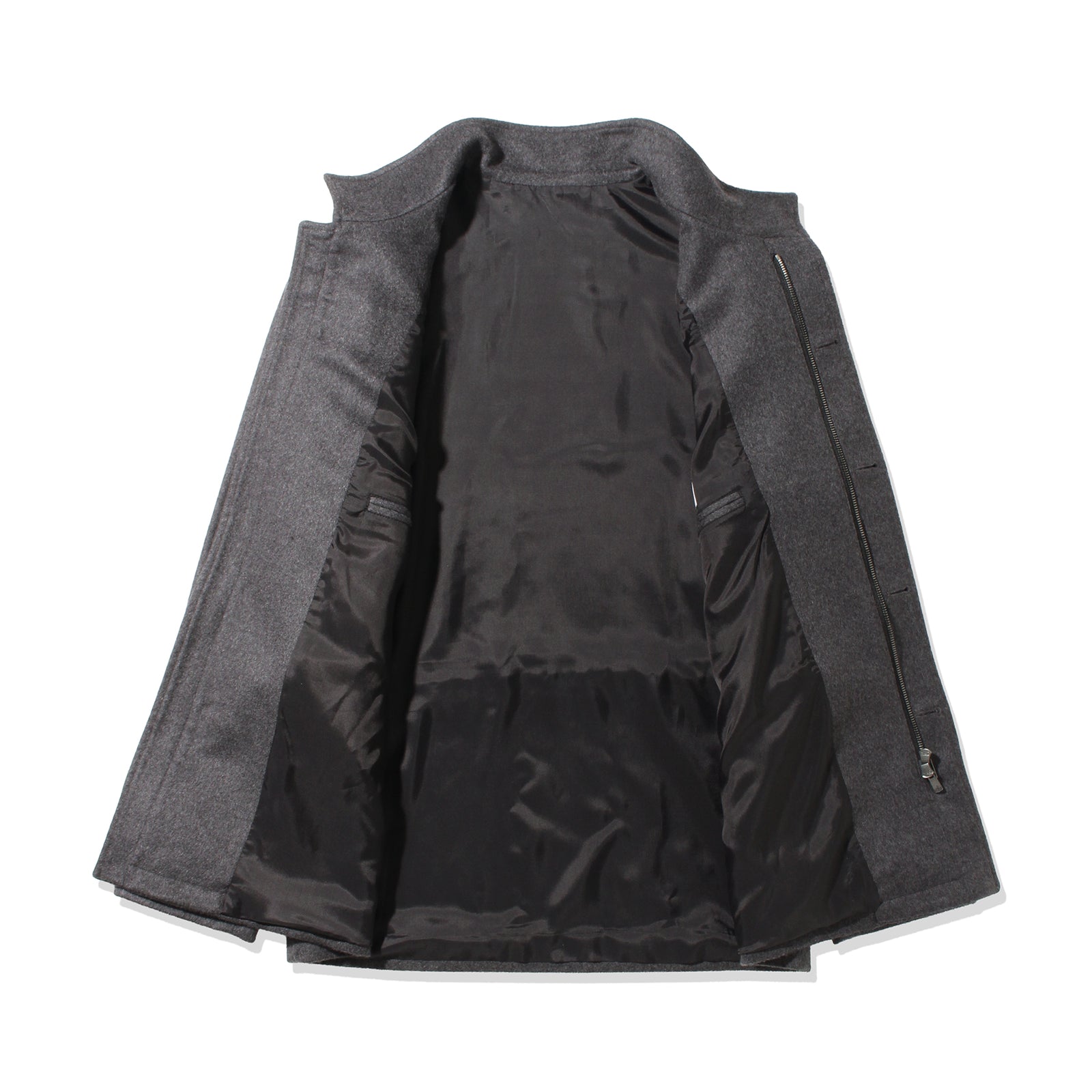 PIACENZA カシミヤM-65 フィールドジャケット グレー – MINIMAL WARDROBE