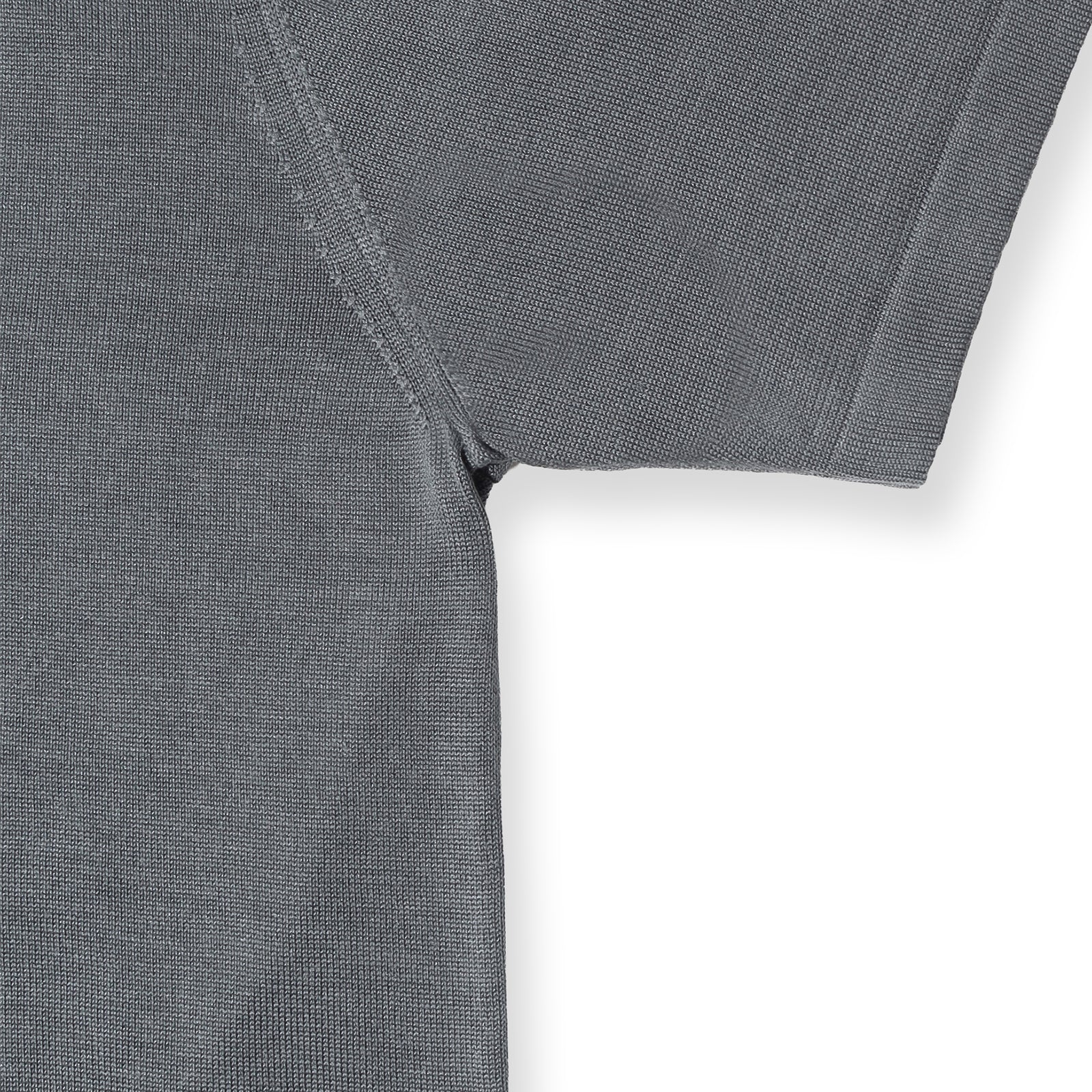 14ゲージウォッシャブルシルク ニットTシャツ グレー – MINIMAL WARDROBE