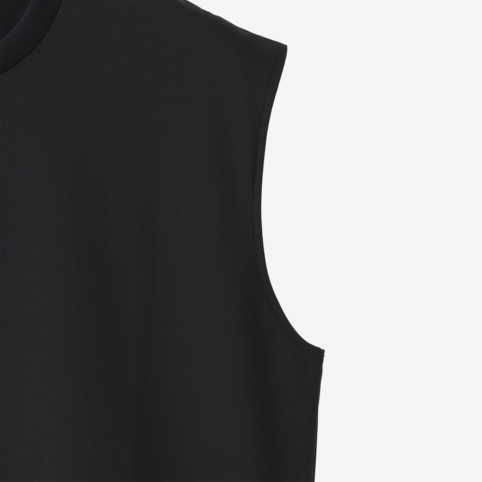 24HR-WEARABLE(COOL) ノースリーブ ブラック 332_NN – MINIMAL WARDROBE