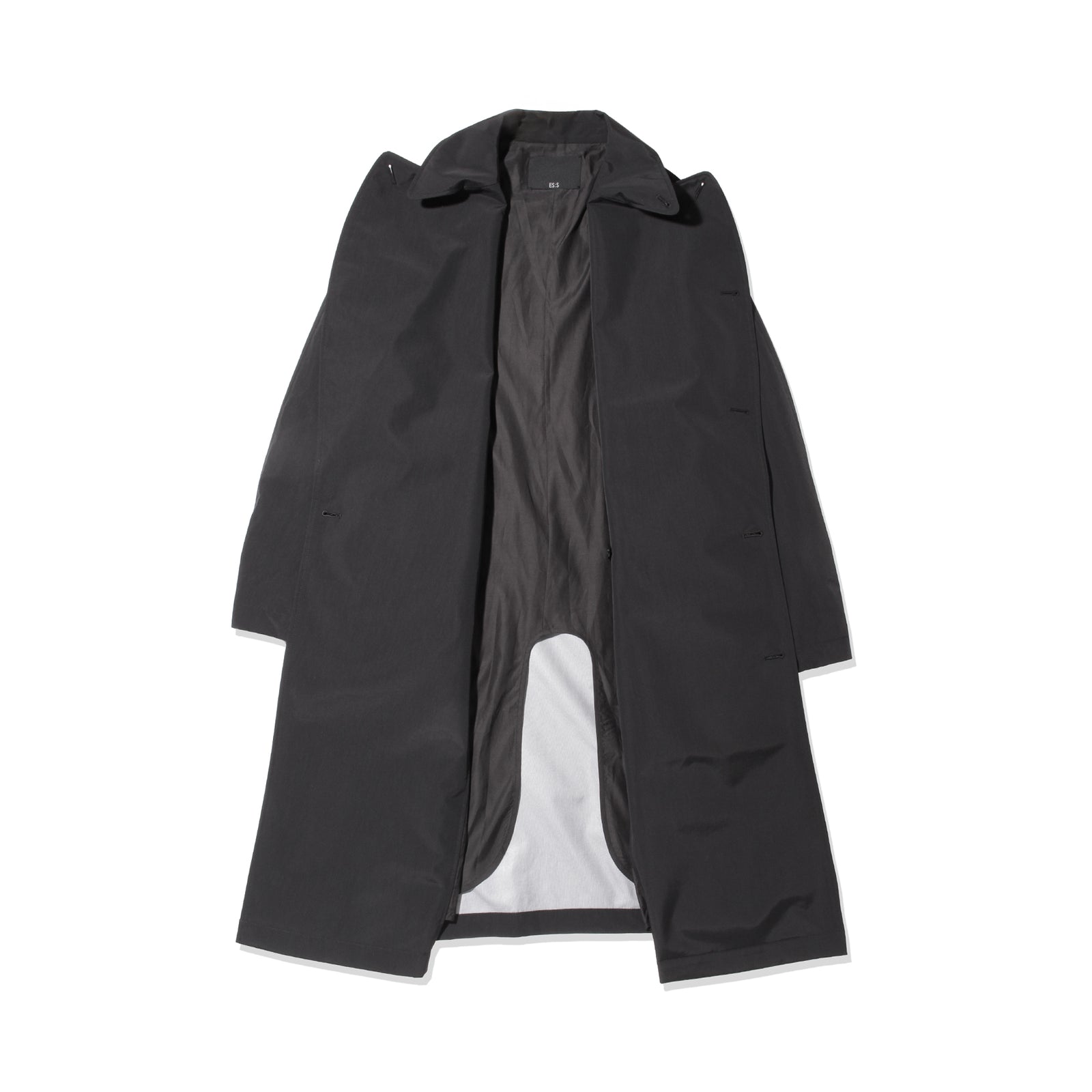 MMW限定販売】干場別注 トレンチコート ナイロン ブラック – MINIMAL