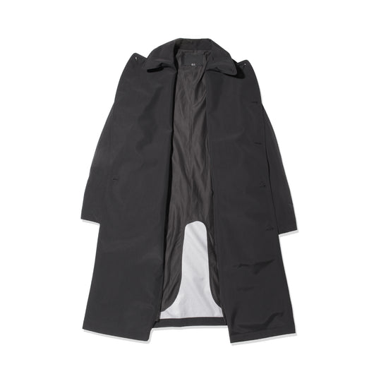 【MMW限定販売】干場別注 トレンチコート ナイロン ブラック
