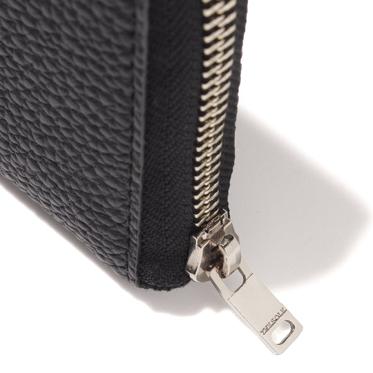 トリヨン・モーリス ミッドジップウォレット ブラック