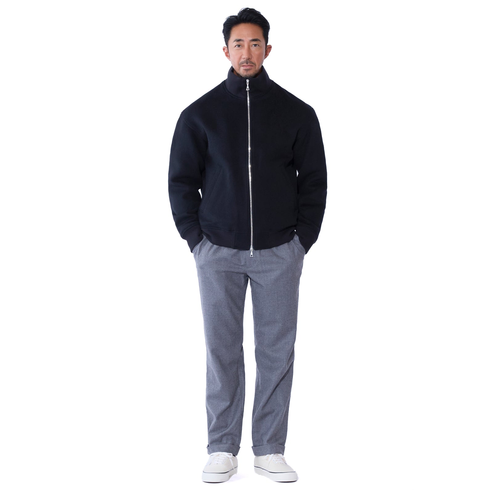 干場義雅×DRESSTERIOR】リブジップアップブルゾン – MINIMAL WARDROBE