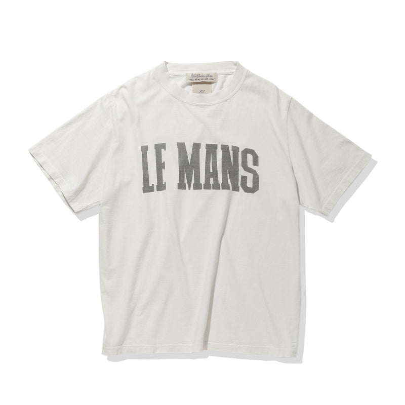 HARD SP加工20/-天竺レギュラーT(LE MANS) オフホワイト