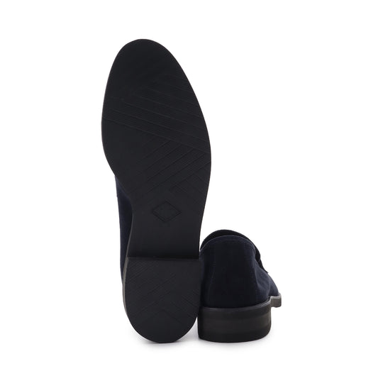 干場別注【ふにゃ男シリーズ】  アンライニング ローファー チャールズＦステッド Dark Baltic(Ｄ.NAVY)×BLACK SOLE