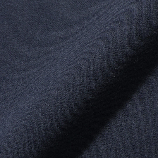 2026SS【干場別注】OW加工裏毛ZIPパーカ ネイビー