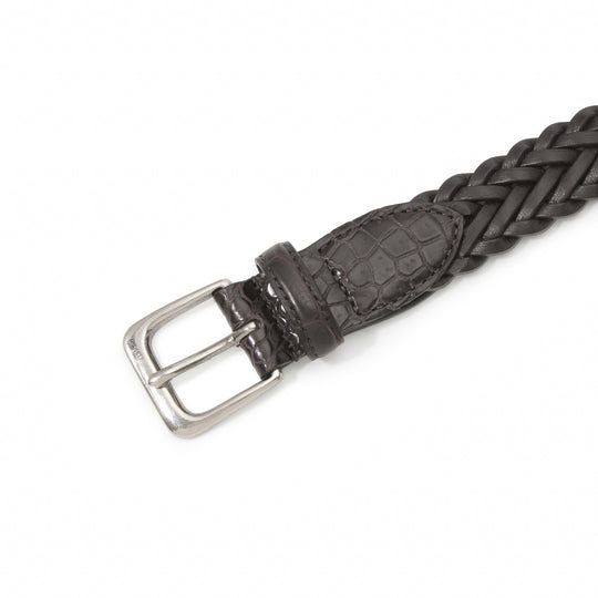 「西口修平氏 完全監修」メッシュカーフベルト ブラウン