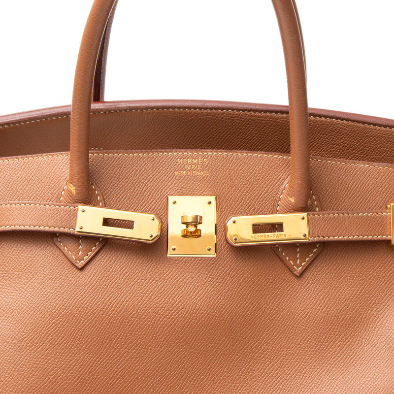【銀行振込専用商品】Hermes バーキン クシュベル ナチュラルブラウン×ゴールド