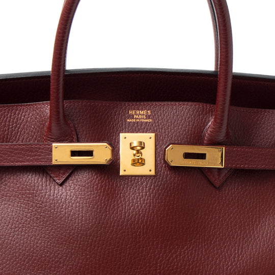 【銀行振込専用商品】Hermes バーキン アルデンヌ ボルドー