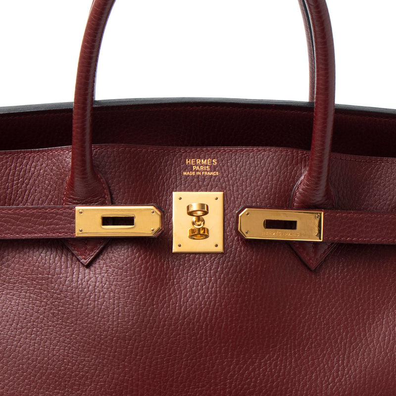 【銀行振込専用商品】Hermes バーキン アルデンヌ ボルドー