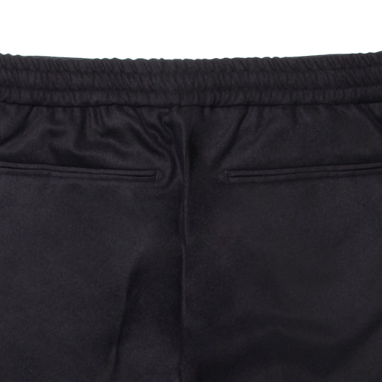 【干場別注モデル】H LUCANO ウールカシミヤストレッチ リラックスストレートパンツ FA1244X ネイビー