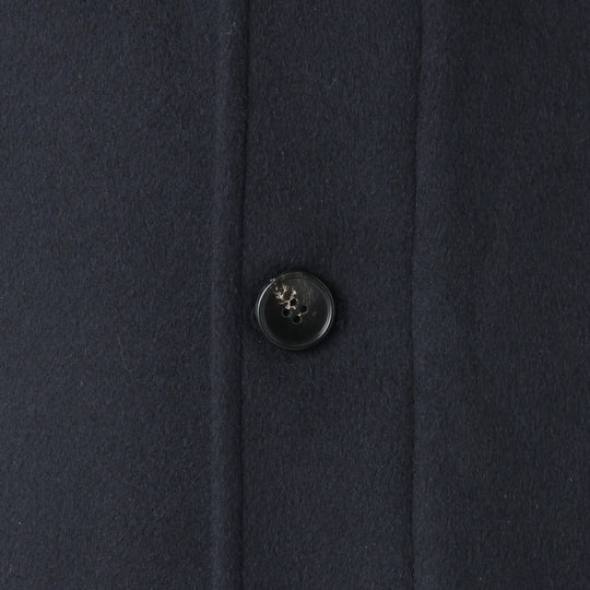 カシミヤM-65フィールドジャケット ネイビー