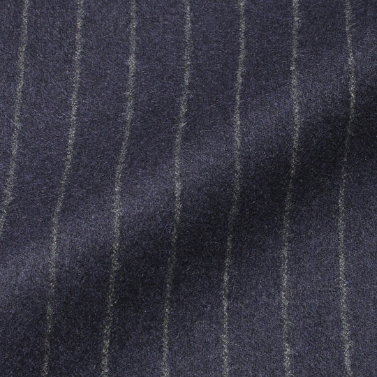 【干場別注】 チョークストライプスーツ ネイビー