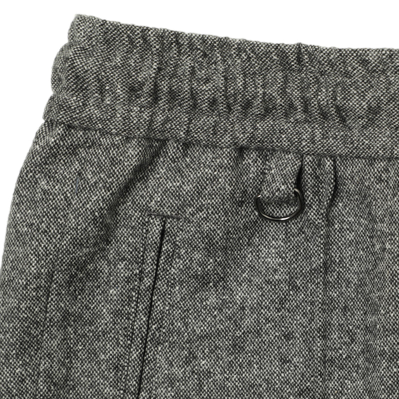 【干場義雅×菅原靴店 コラボ別注モデル】 giabsarchivio ジャブスアルキヴィオ MSH/R3 前後永久クリース ウールシルク混パンツ A26125 グレー