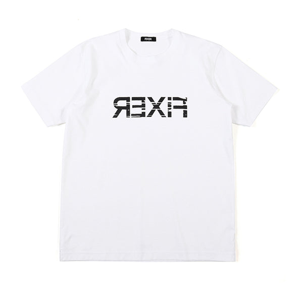FTS-10 リバースプリントTシャツ ホワイト