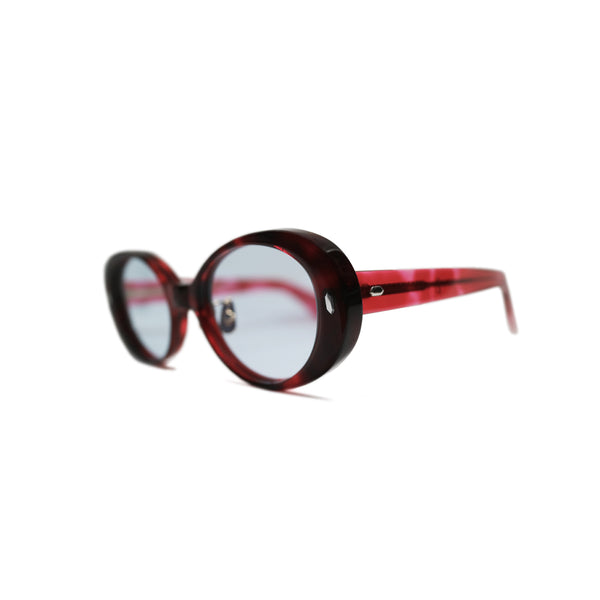 GEFFEN サングラス RED CLEAR DEMI / LIGHT BLUE LENS