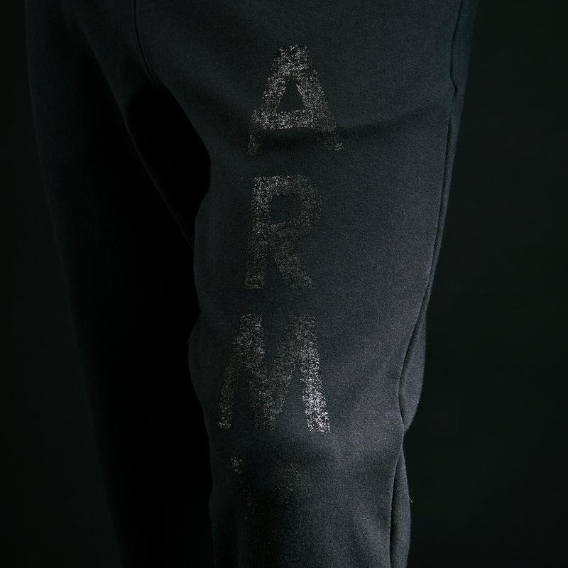 第26弾  VINTAGE LOGO ARMY SWEAT PANTS ブラック×ブラック
