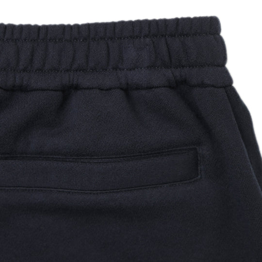 【干場義雅×菅原靴店別注モデル】パンツ メンズ スウェット コットン 裏毛 ウールカシミヤ ウエストゴム ドローコード MCKA1137103271 ZORN DARK NAVY